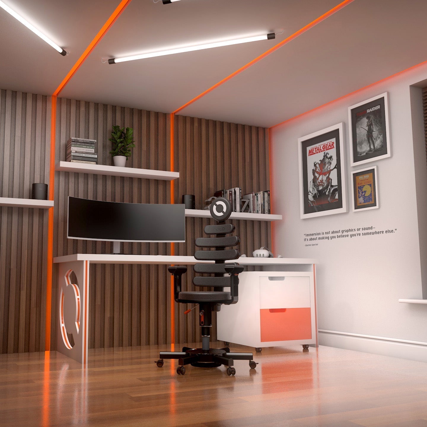 Comfort by Day, Immersion by Night!.